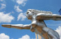 Replica of Contralto Art Deco statue by Lawrence Tenney Stevens on Texas Centennial Exposition Esplanade at Fair Park. Dallas, TX