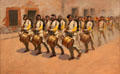 Drum Corps painting by Frederic Remington at Amon Carter Museum of American Art. Fort Worth, TX.