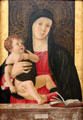 Madonna & Child painting by Giovanni Bellini at Kimbell Art Museum. Fort Worth, TX.
