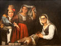 Four Figures on a Step painting by Bartolomé Esteban Murillo at Kimbell Art Museum. Fort Worth, TX.
