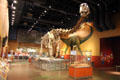 Dinosaur hall at Fort Worth Museum of Science & History. Fort Worth, TX.