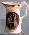 Pitcher depicting LBJ and his family at LBJ Museum. San Marcos, TX.