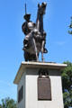 Terry's Texas Rangers Civil War monument by Pompeo Coppini at Texas State Capitol. Austin, TX.