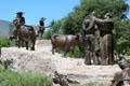 Tejano Monument by Armando Hinojosa at Texas State Capitol. Austin, TX.