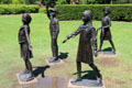 Tribute To Texas Children monument by Lawrence Ludtke at Texas State Capitol. Austin, TX.