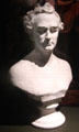Stephen F. Austin plaster portrait bust by Elisabet Ney at Bullock Texas State History Museum. Austin, TX.
