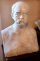 Otto von Bismarck plaster bust by Elisabet Ney at Ney Museum. Austin, TX.