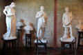Array of sculptures by Elisabet Ney at Ney Museum. Austin, TX.