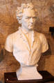 Stephen F. Austin plaster bust by Elisabet Ney at Ney Museum. Austin, TX.