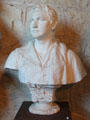 Younger Sam Houston plaster bust by Elisabet Ney at Ney Museum. Austin, TX.