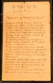 Manuscript by O. Henry under pen name of Del Oliver at O. Henry Museum. Austin, TX.