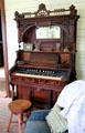 Hamilton Organ in ladies room in Bell House at Pioneer Farms. Austin, TX.