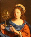 Personification of Astrology painting by Giovanni Francesco Barbieri from Italy at Blanton Museum of Art. Austin, TX.