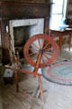 Spinning wheel in Abram Alley Log Cabin. Columbus, TX.