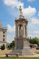 Civil War Memorial in Texarkana Post Office square. Texarkana, TX.