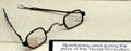 Spectacles used during the Texas Revolution at Gonzales Historical Memorial. Gonzales, TX.