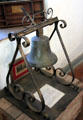 Call bell from Guadalupe Schmitz Hotel in Church Hill School at Conservation Plaza. New Braunfels, TX.