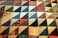 Patchwork quilt at Museum of Texas Handmade Furniture. New Braunfels, TX.