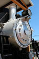 Steam locomotive at New Braunfels Railroad Museum. New Braunfels, TX