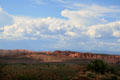 Fiery Furnace landscape at Arches National Park. UT.