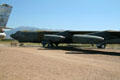 Side view of Boeing B-52G-100-BW Stratofortress at Hill Aerospace Museum. UT.