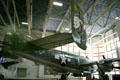 Twin tail of North American B-25J Mitchell at Hill Aerospace Museum. UT.