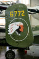 Tail artwork of North American B-25J Mitchell at Hill Aerospace Museum. UT.