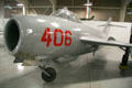 Mikoyan-Guryevich MiG-17F Fresco C built in Poland at Hill Aerospace Museum. UT.