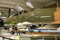 Twin canopies of McDonnell Douglas F-4C-16-MC Phantom II at Hill Aerospace Museum. UT.