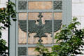 Bronze eagle on Frank E. Moss Federal Courthouse. Salt Lake City, UT.