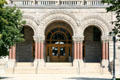 Entrance arches of Salt Lake City & County Building. Salt Lake City, UT.