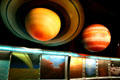Planetary display at Clark Planetarium. Salt Lake City, UT.