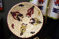 White Mesa Ute basket by Rachel Eyetoo at Utah Museum of Natural History. Salt Lake City, UT
