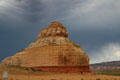 Rock formation north of Monticello along Highway US191 south of Moab. UT.