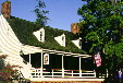 Rising Sun Tavern Museum built as a house in 1760. Fredericksburg, VA.