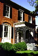 Typical Fredericksburg brick house. Fredericksburg, VA.