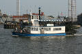 Elizabeth River Ferry between Norfolk & Portsmouth. Norfolk, VA.