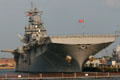 USS Wasp multipurpose amphibious assault ship at Naval Station Norfolk. Norfolk, VA.