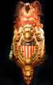 Bow ornament of USS New York from Hampton Roads Naval Museum at Nauticus. Norfolk, VA.