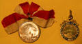 Souvenir medals for visit of Great White Fleet to Japan & Australia from Hampton Roads Naval Museum at Nauticus. Norfolk, VA