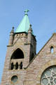 Gothic details of St. John Episcopal Church. Portsmouth, VA.
