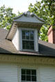 Dormer detail of New Hampshire House for 1907 Jamestown Exposition now used by Naval Station Norfolk. Norfolk, VA.