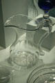 American blown glass pitcher at Chrysler Museum of Art. Norfolk, VA.