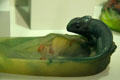 Chameleon Vide Poche by Henri Bergé made by Amalric Walter of Nancy, France at Chrysler Museum of Art. Norfolk, VA.