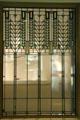 Window from Darwin D. Martin House by Frank Lloyd Wright & Linden Glass Co. at Chrysler Museum of Art. Norfolk, VA.