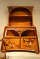 Art Nouveau console desserte cabinet by Louis Majorelle at Chrysler Museum of Art. Norfolk, VA.