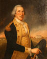 Portrait of George Washington by Charles Peale Polk at Chrysler Museum of Art. Norfolk, VA.
