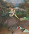 Dancer with Bouquets by Edgar Degas at Chrysler Museum of Art. Norfolk, VA.