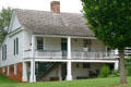 Ash Lawn-Highland older section of home of James Monroe. Charlotttesville, VA.