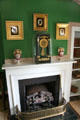 Fireplace in study at Ash Lawn-Highland. Charlotttesville, VA